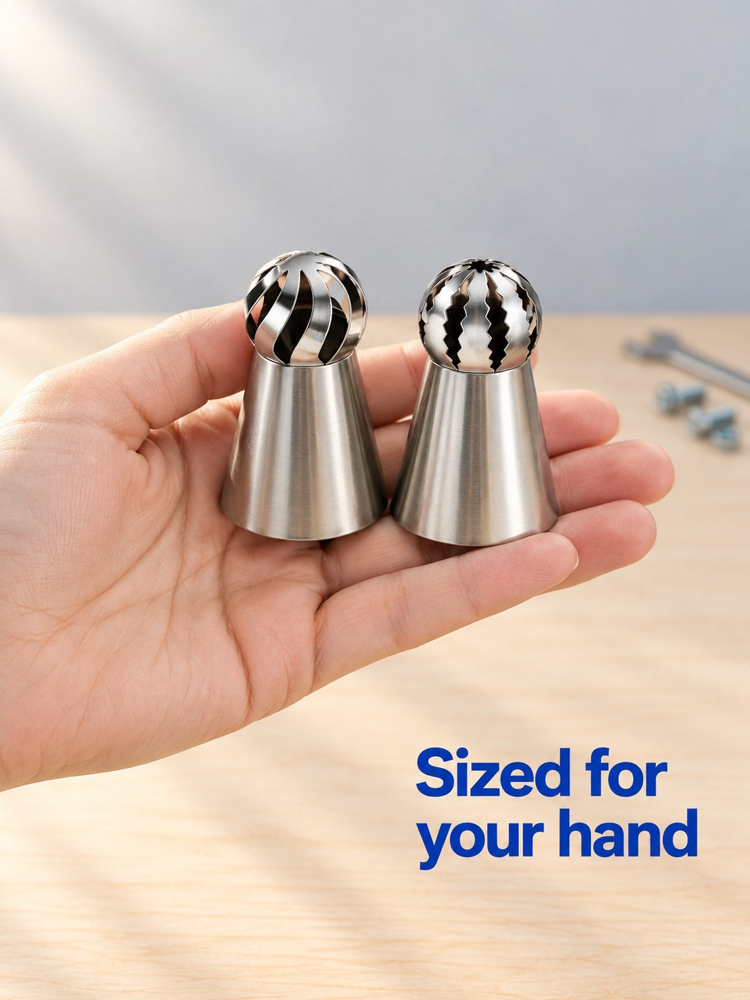 Piping Tip Set with Bags & Couplers for Cake Decorating