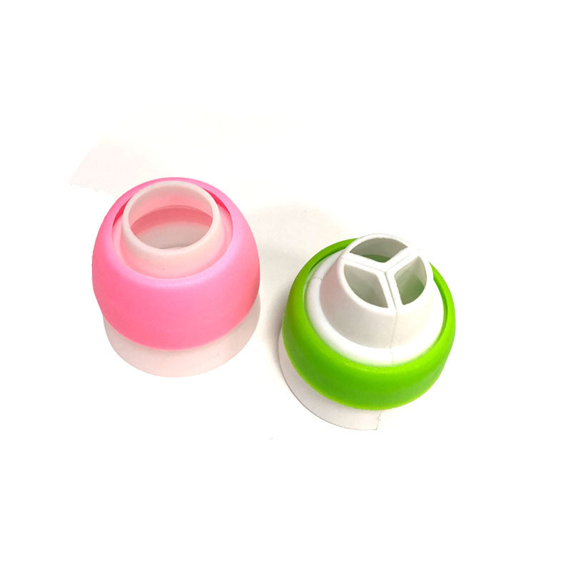 Piping Tip Converter: 3 Colors From One Piping Bag