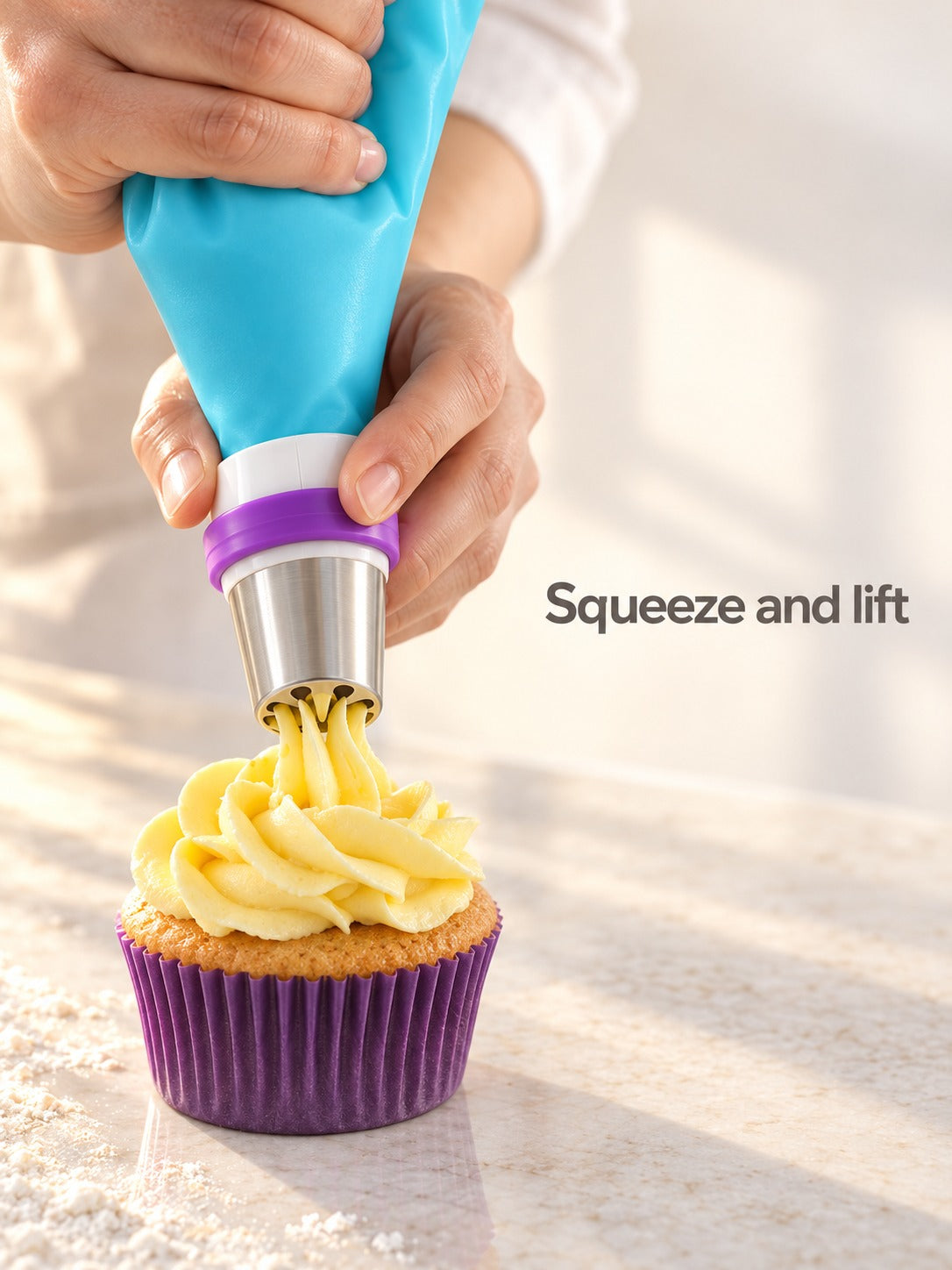 27-Piece Russian Piping Tip Set for Flower Cupcakes