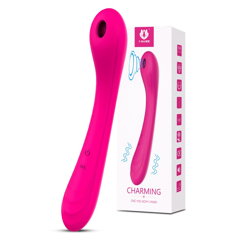 G-Spot Sucking Vibrator With 9-Setting Stimulation