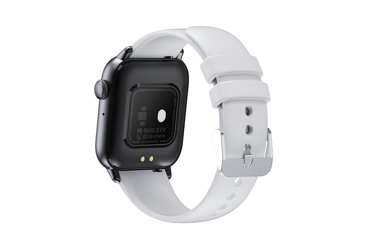Bluetooth Smartwatch with Heart Rate and Step Tracking