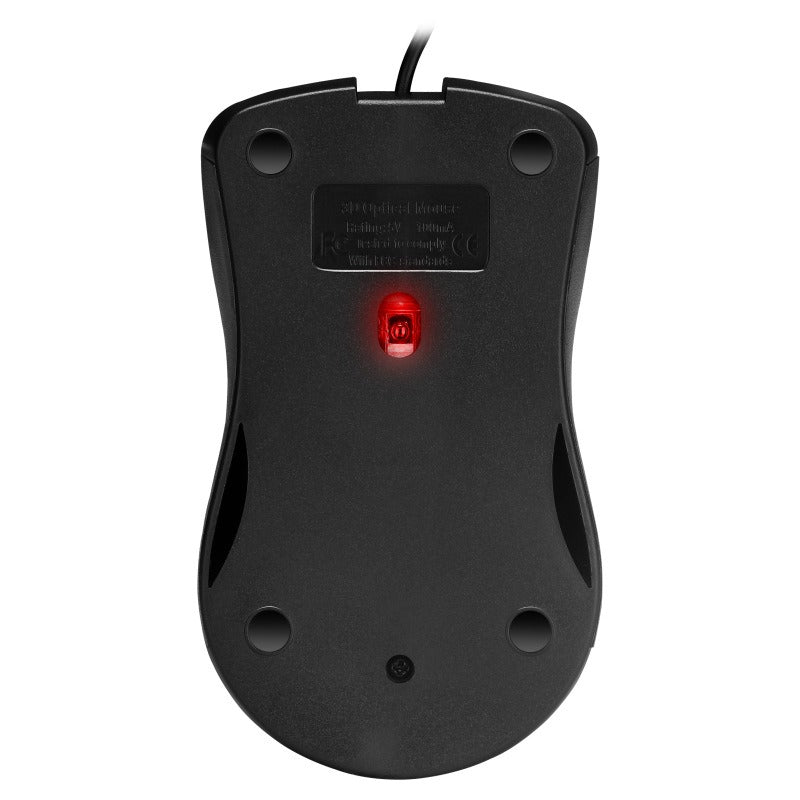 Wired USB Optical Mouse for Office, Home and School Use