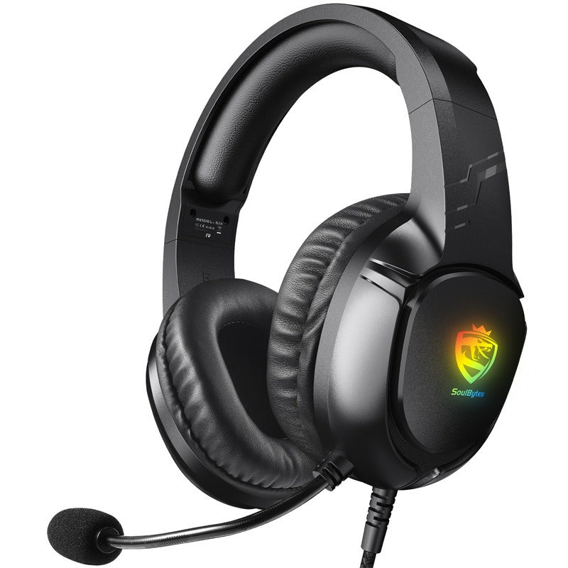 Wired RGB Gaming Headset for PS5, PC, Xbox & Mobile