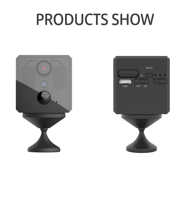Wireless HD Home Security Camera with Infrared Night Vision