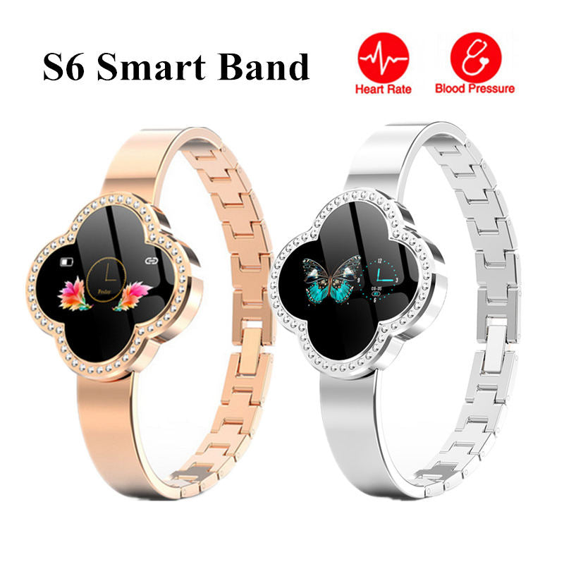 Women's Smart Bracelet with Heart Rate & Blood Pressure