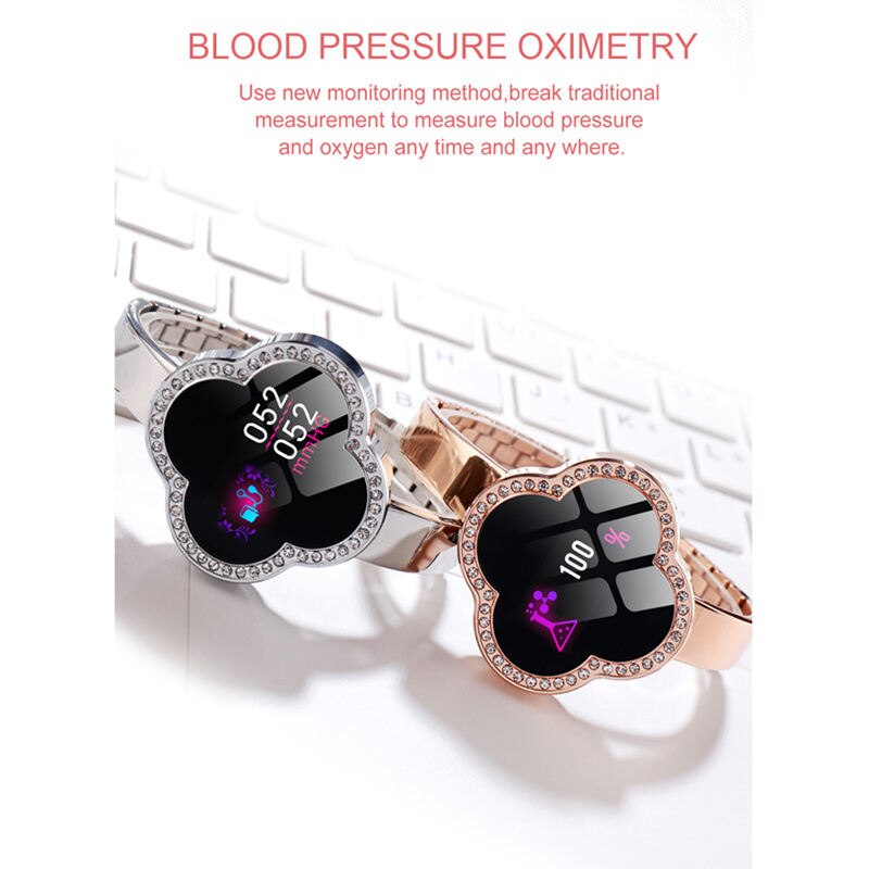 Women's Smart Bracelet with Heart Rate & Blood Pressure
