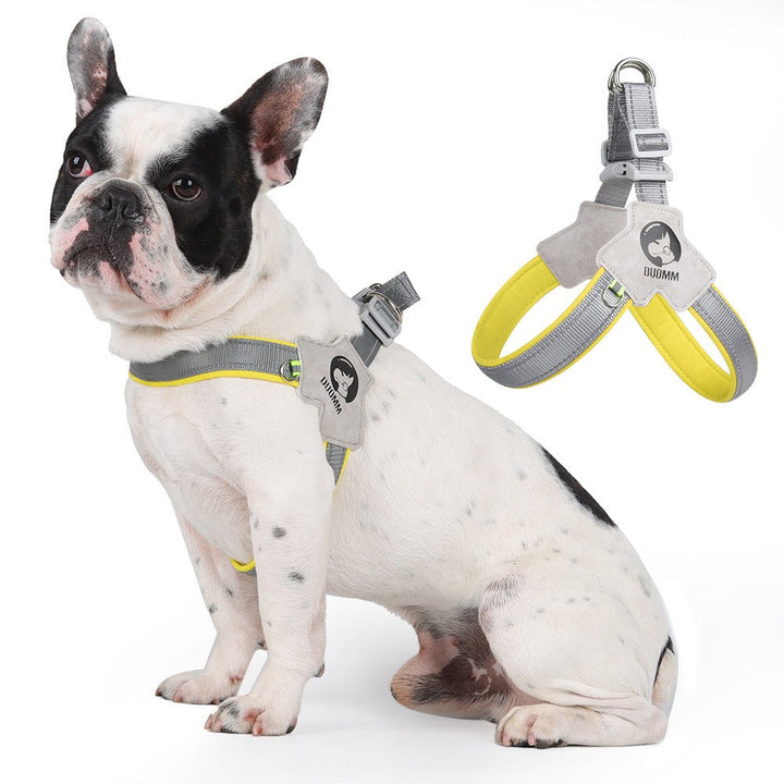 Reflective Dog Chest Harness for Secure Comfortable Walks