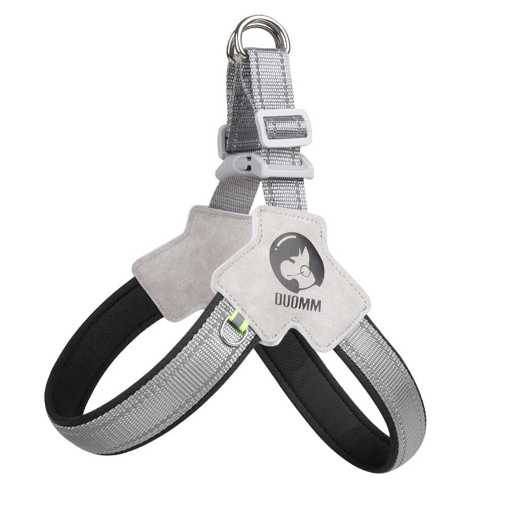 Reflective Dog Chest Harness for Secure Comfortable Walks