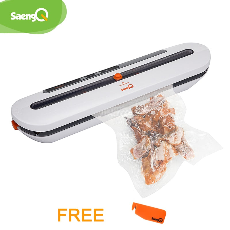 Automatic Vacuum Food Sealer with 5 Bags for Freshness