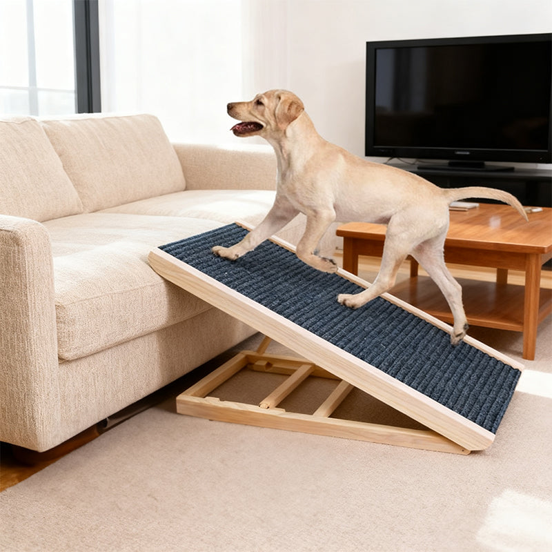 SafeStep Pet Ramp: Non-Slip Adjustable Dog Ladder