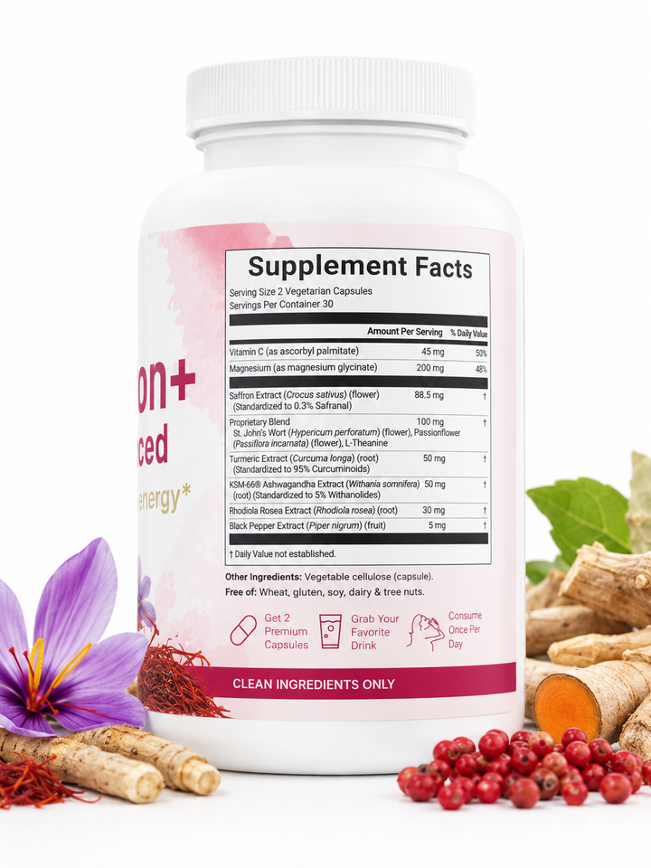 Saffron Advanced Capsules — Mood & Metabolism Support