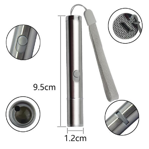USB Rechargeable Cat Laser Toy Stick for Indoor Cats