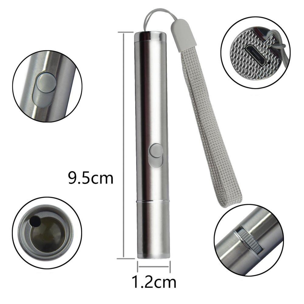 USB Rechargeable Cat Laser Toy Stick for Indoor Cats