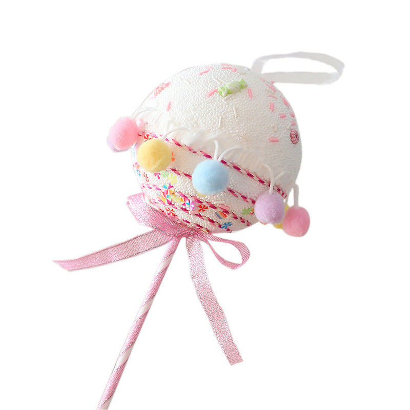 Pastel Christmas Ornaments for a Candy-Themed Holiday Tree