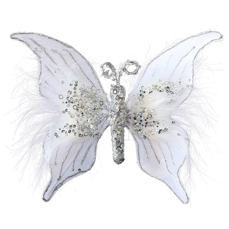 Christmas Fabric Butterflies for Sparkling Displays