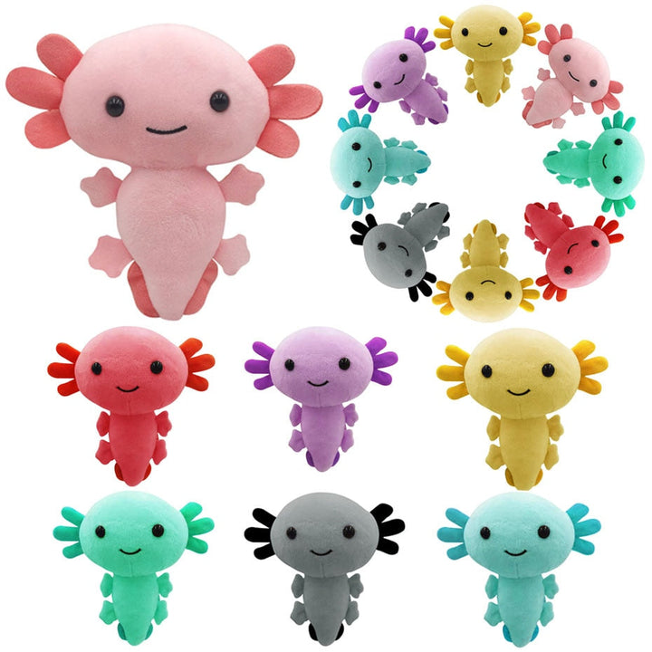 Axolotl Plush Toy – Colorful 20 cm Cuddly Companion