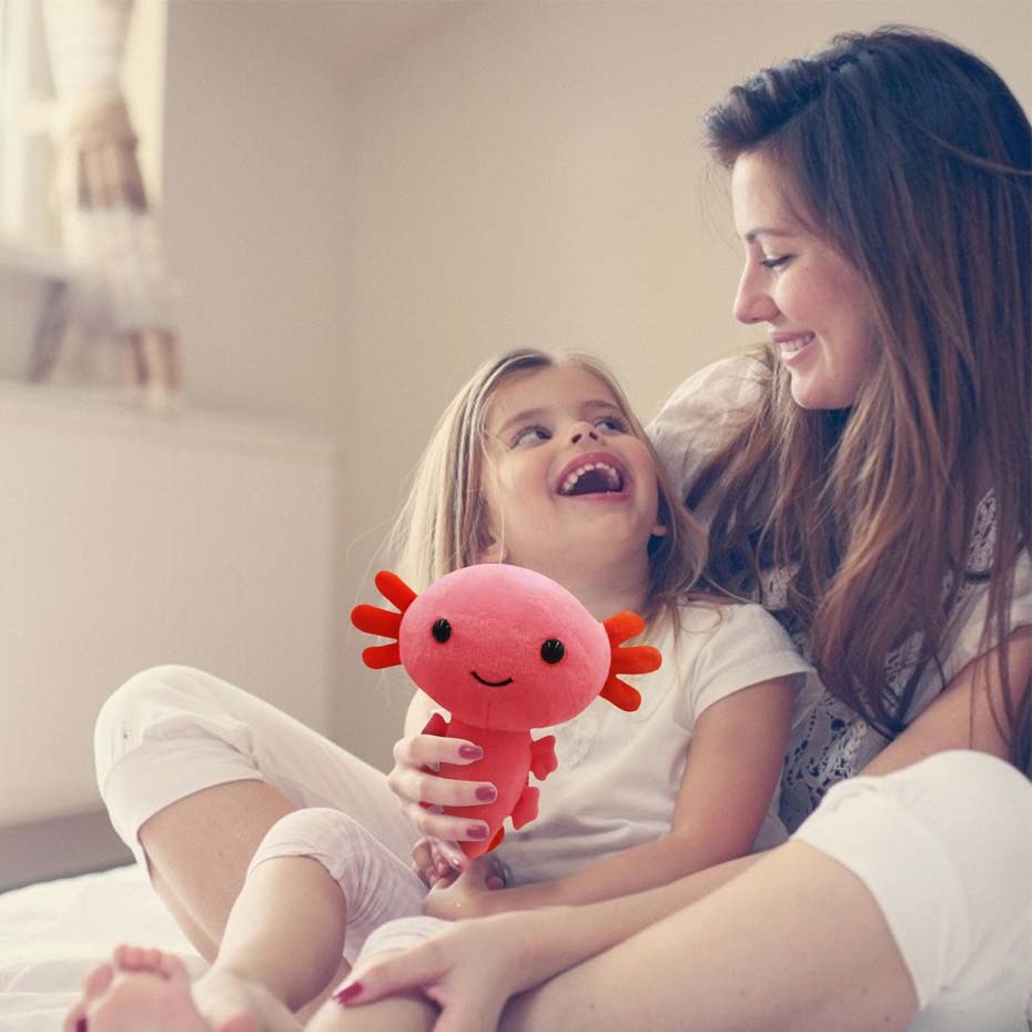 Axolotl Plush Toy – Colorful 20 cm Cuddly Companion