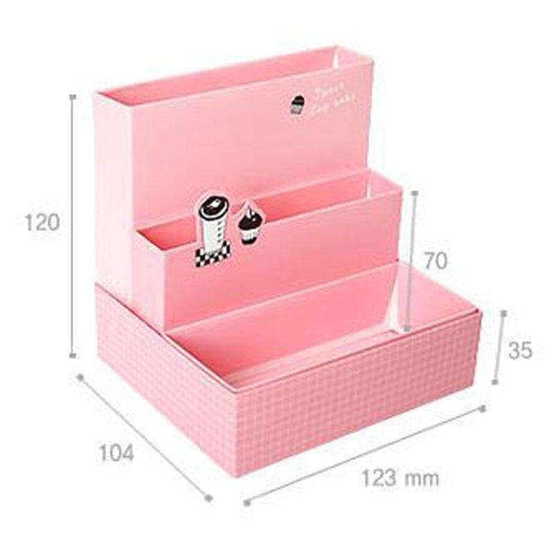 Cosmetic Storage Box for Desk & Vanity Organization