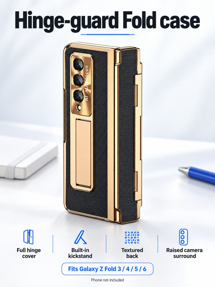 Samsung Galaxy Z Fold 5 Case, Hinge Cover & Kickstand