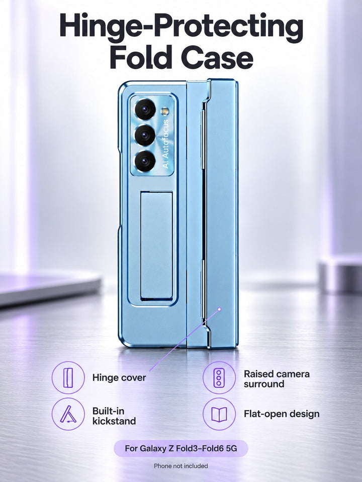 Samsung Galaxy Z Fold 5 Case with Hinge Cover & Kickstand