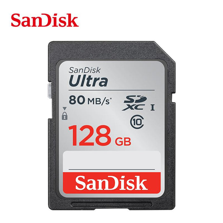 SanDisk Ultra 80MB/s SD Card for Full HD Camera Video