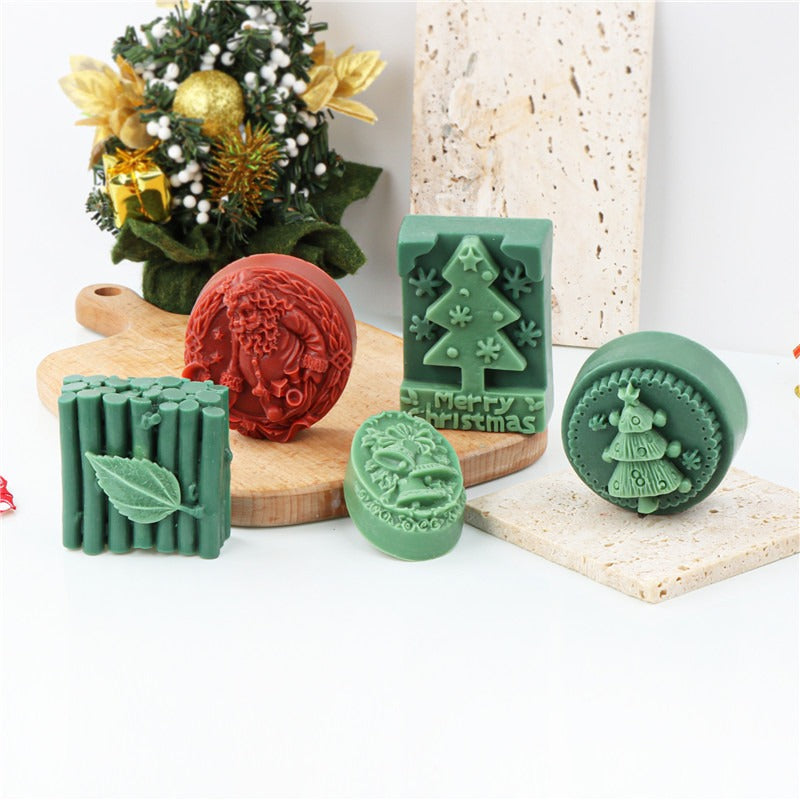 Christmas Candle Molds for Detailed Holiday Designs