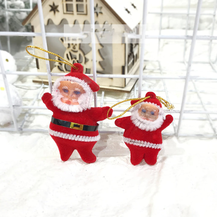 Santa Claus Christmas Ornaments – Sparkling Tree Decor