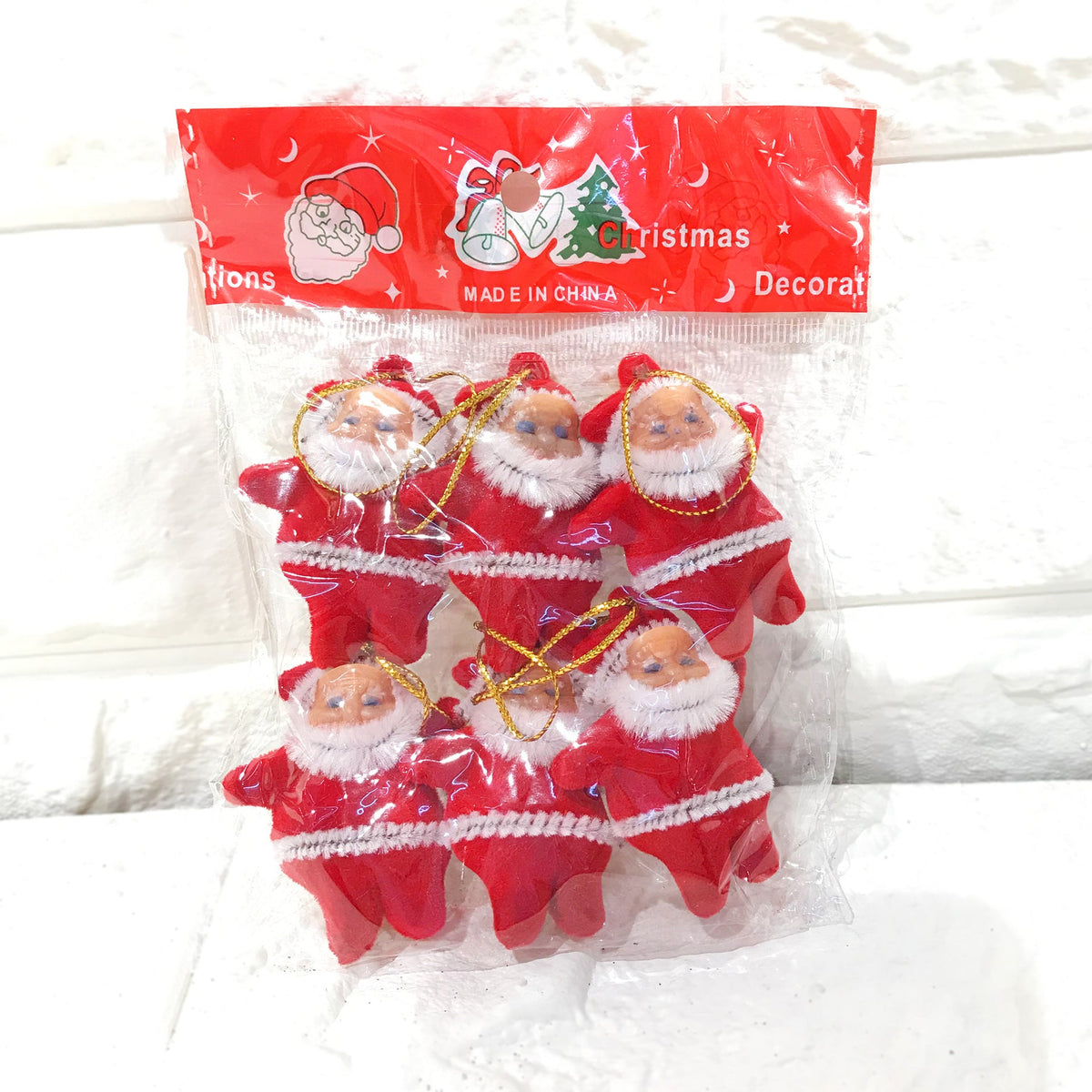 Santa Claus Christmas Ornaments – Sparkling Tree Decor