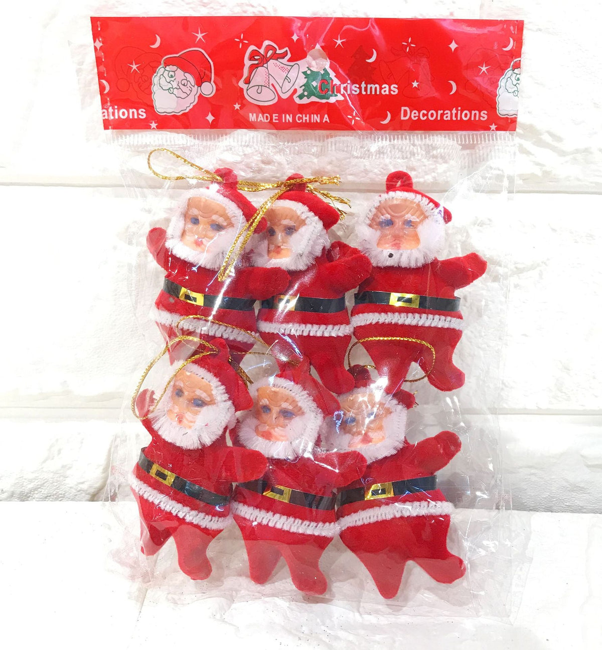 Santa Claus Christmas Ornaments – Sparkling Tree Decor