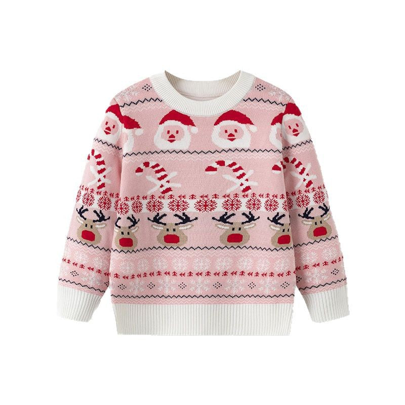 Santa Claus Baby Knitted Sweater For Cozy Holidays