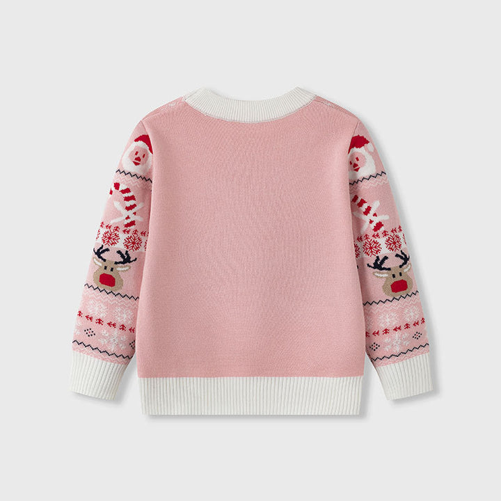 Santa Claus Baby Knitted Sweater For Cozy Holidays