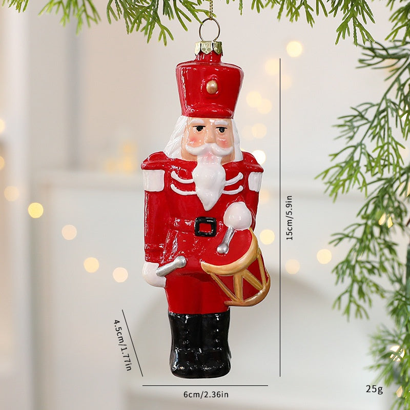 Santa Christmas Ornament for Classic Festive Tree Charm