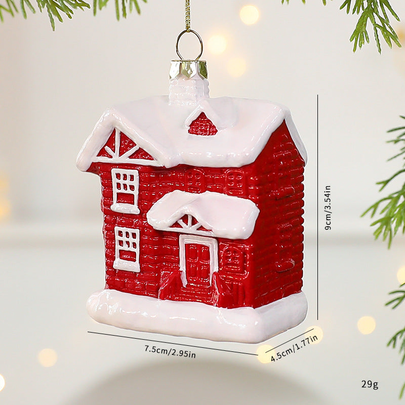 Santa Christmas Ornament for Classic Festive Tree Charm