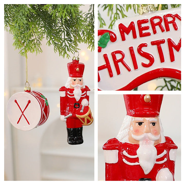Santa Christmas Ornament for Classic Festive Tree Charm