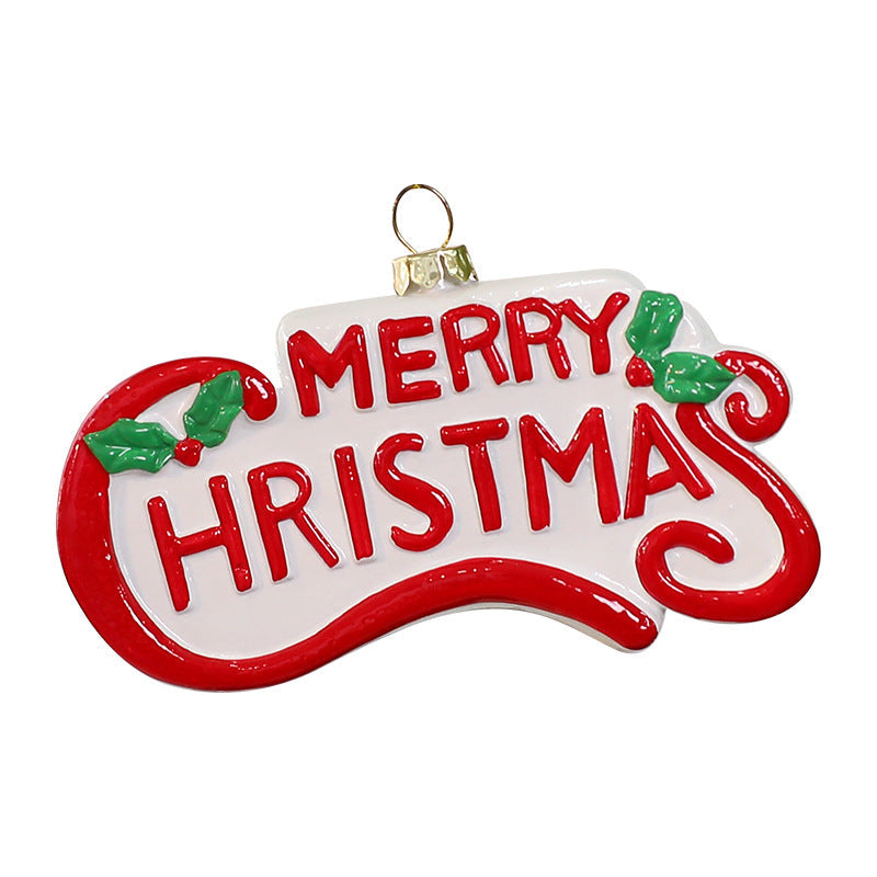 Santa Christmas Ornament for Classic Festive Tree Charm