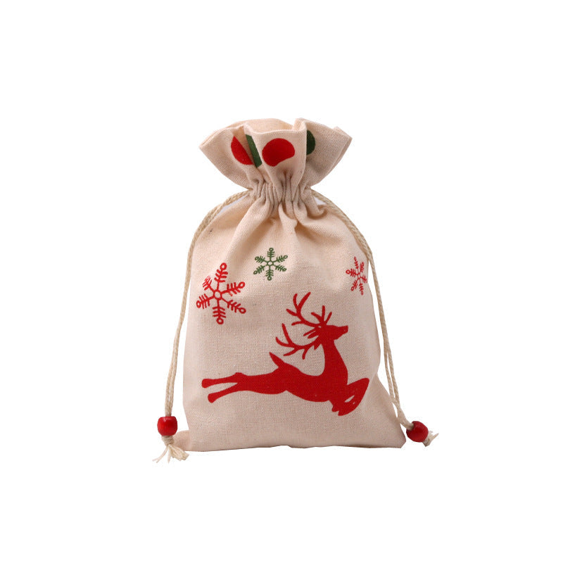 Christmas Gift Bags for Small Treats, Reusable Set