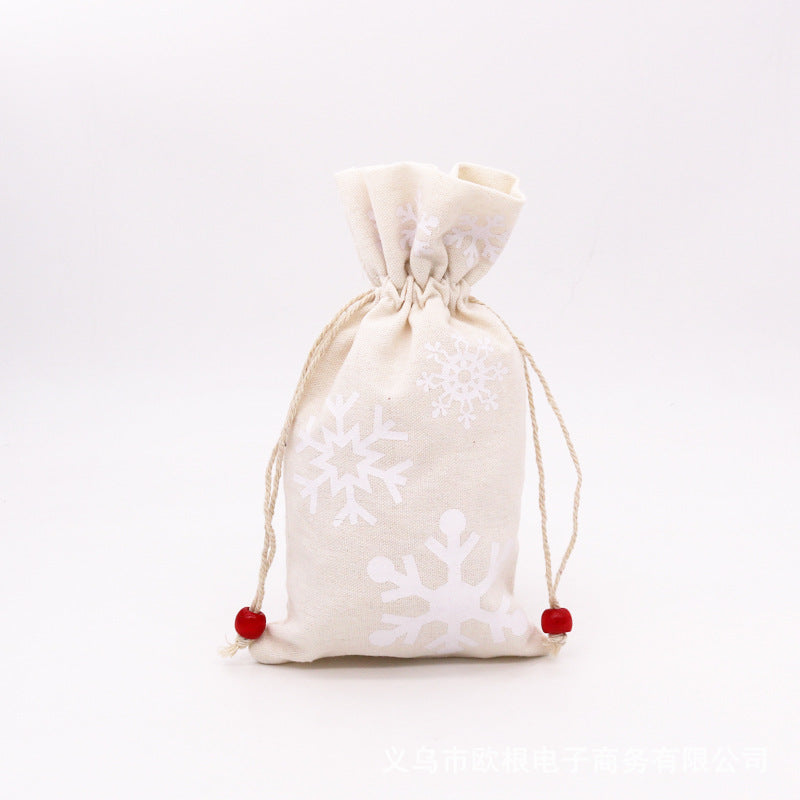 Christmas Gift Bags for Small Treats, Reusable Set