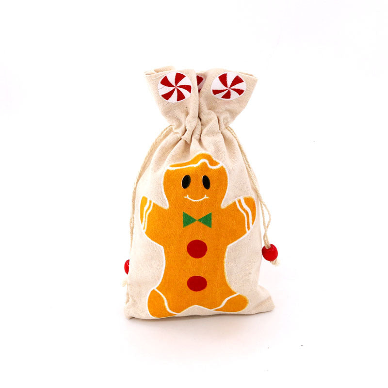 Christmas Gift Bags for Small Treats, Reusable Set
