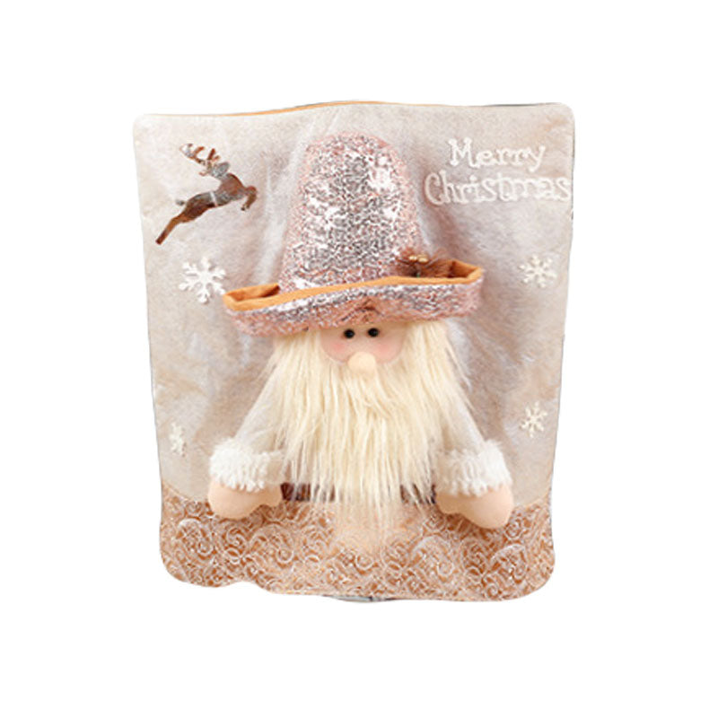 Santa Chair Covers for a Sparkling Christmas Table