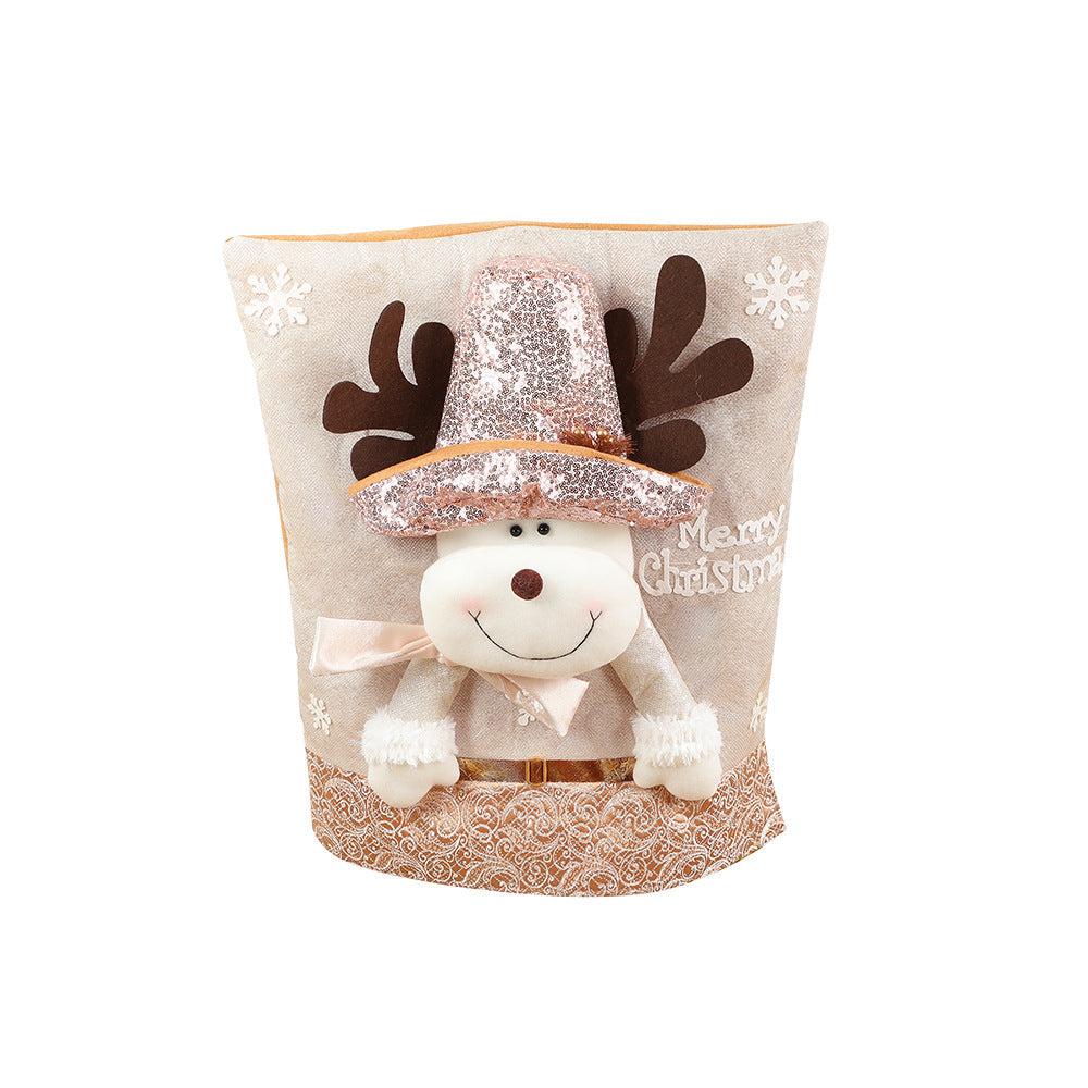 Santa Chair Covers for a Sparkling Christmas Table