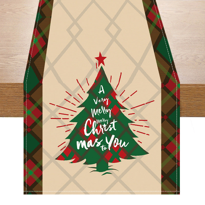 Christmas Table Runner for Festive Holiday Table Decor