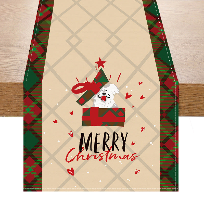 Christmas Table Runner for Festive Holiday Table Decor