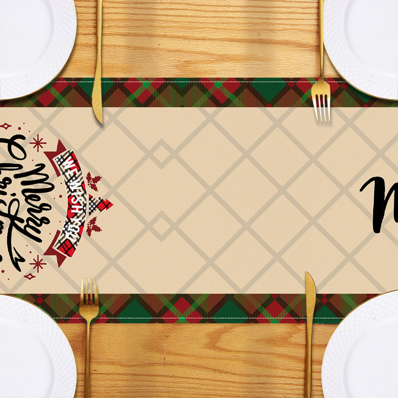 Christmas Table Runner for Festive Holiday Table Decor