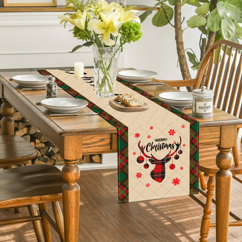 Christmas Table Runner for Festive Holiday Table Decor