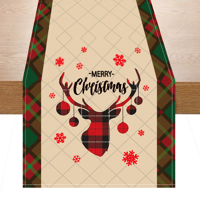Christmas Table Runner for Festive Holiday Table Decor
