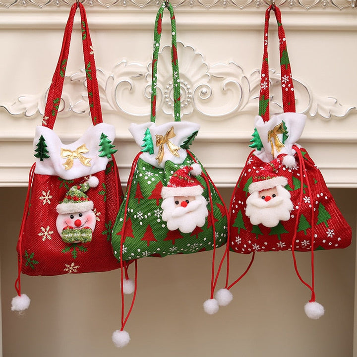 Christmas Gift Bags With Handles For Festive Treats