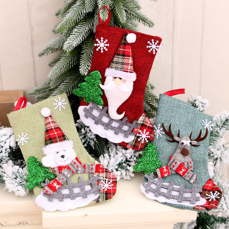 Character Christmas Stockings for Festive Gift Giving