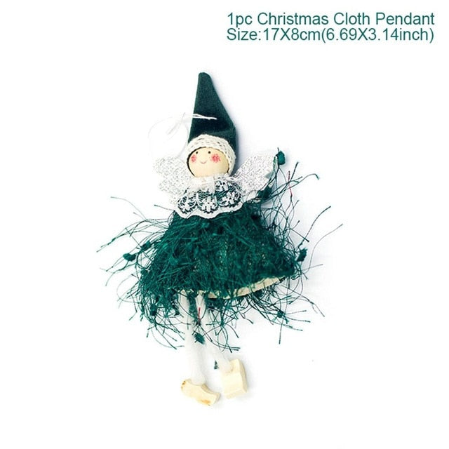 Santa Claus Doll Pendant Christmas Tree Ornament