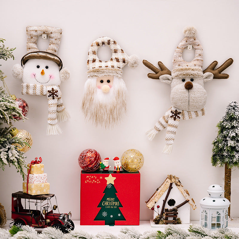 Christmas Hanging Ornaments Trio for Cozy Holiday Decor