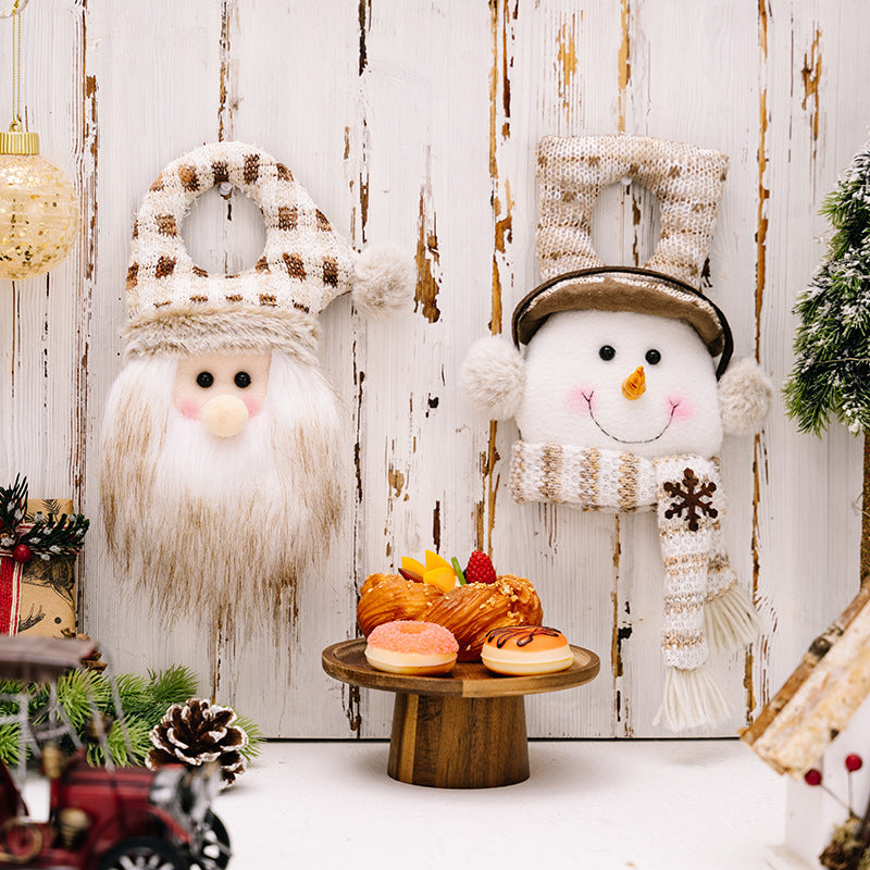 Christmas Hanging Ornaments Trio for Cozy Holiday Decor